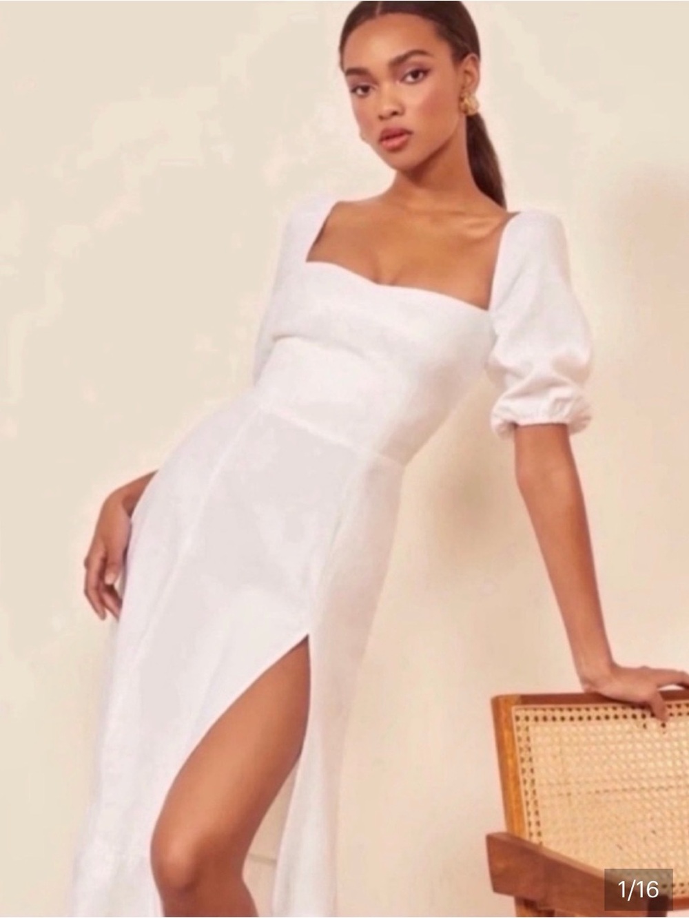 Reformation Belgium Linen Dress